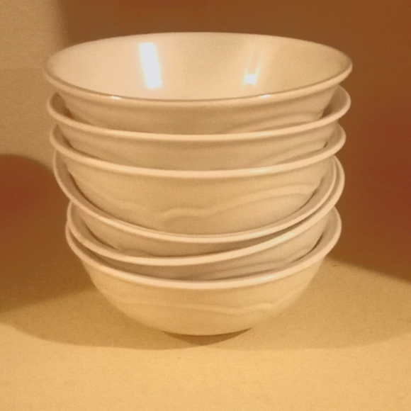 Pfaltzgraff Other - VTG- Pfaltzgraff Silver Heirloom 6 Soup Bowls
